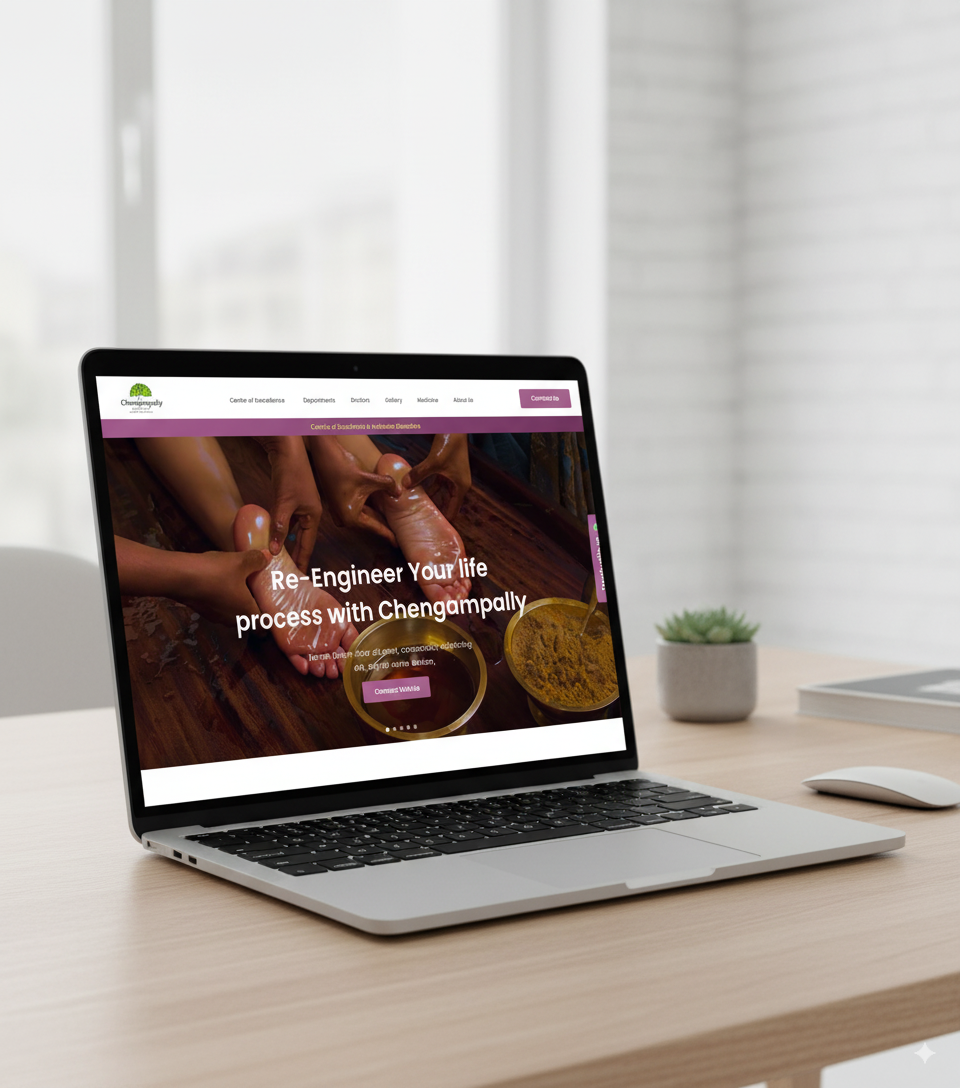 Changambally Marketing Website